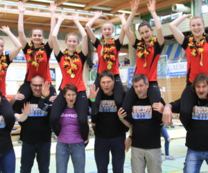 Das Aacher Gold-Sextett im 6er Einrad