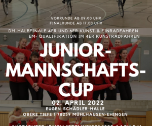 Vorschau zum Junior-Mannschafts-Cup am 02.04.22 in Mühlhausen-Ehingen